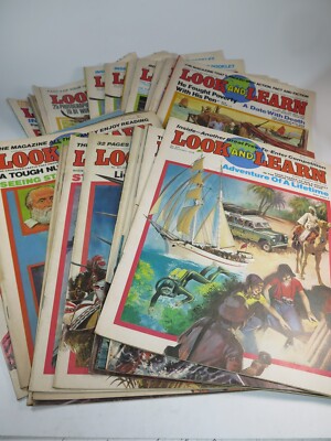 VINTAGE LOOK & LEARN MAGAZINES 1978/79 Buy Individually Huge Selection 