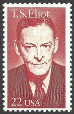 US Scott #2239 22¢ T.S. Eliot, Poet MNH - 1986