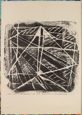 IGNAZIO MONCADA  litografia " firmata numerata - certificazione galleria