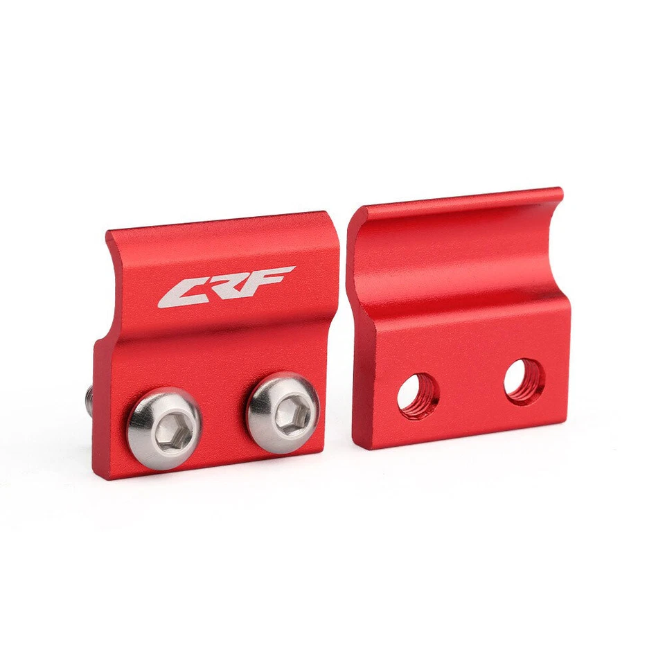 Soporte de abrazadera de horquilla de manguera de línea de freno delantero para HONDA CR85R CR125R CR250R CR500R Foto 4 de 4