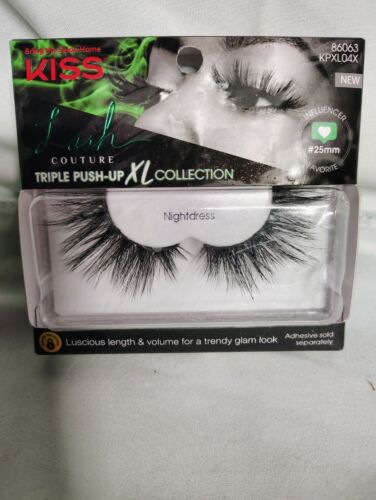KISS False Lashes Couture Triple XL PushUp "Nightdress" Lush Volume Extra Length
