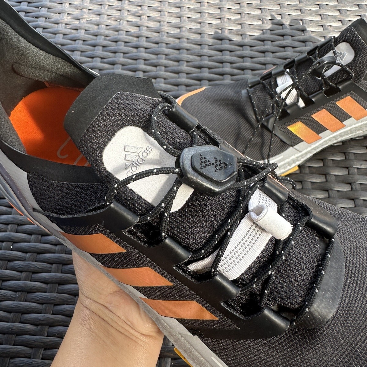 Adidas UltraBoost Winter.Rdy Black Signal Orange Men\'s Shoes FV8363 Size 7.5 NEW Mens 7.5 - Adidas Ultra Boost Winter.RDY Black Signal  main image 4