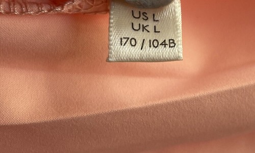 FP Movement Tennis Dress You Got Served L Coral Peach Peated Active Preppy - Picture 13 of 13