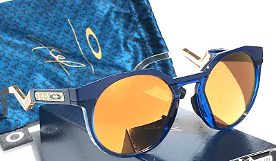 NEW Oakley HSTN Navy Transparent Blue Frame POLARIZED 24K Prizm