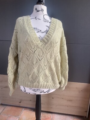 Strickpullover Alpaca Gr.38 Handmade