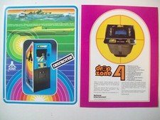 30 Coin-Operated Arcade Video Game Flyers fro...