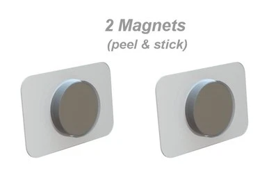 2 Storage Magnet for Mirortag Holders- Super strong magnets to hold the holder