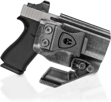 IWB Kydex Holster,Optic Cut&Claw: Glock 43/Glock 43X/ Glock 43X MOS Right Hand