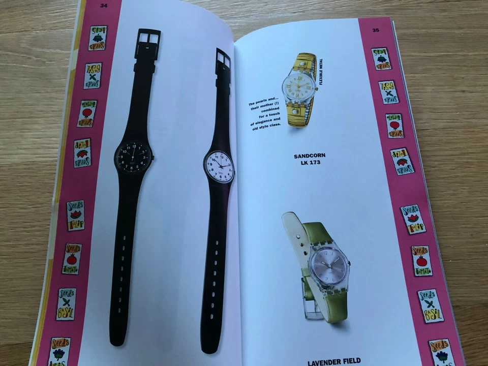 Vintage SWATCH Catálogo - 1999 Coleção de relógios outono inverno - Imagem 3 de 3
