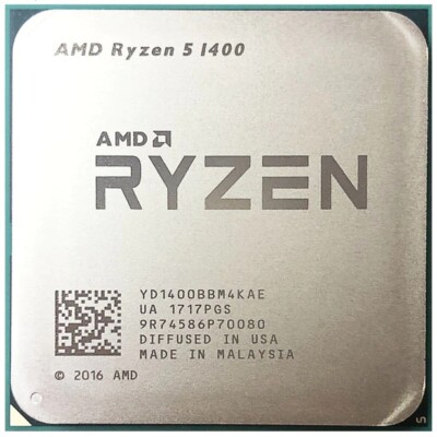 Buy AMD Ryzen 5 1400 Am4 Processor and Cooler online | eBay
