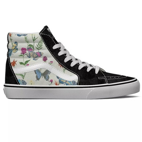 new vans flower shoes