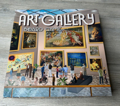 New ART GALLERY Family Fun Board Game Piatnik Vienna