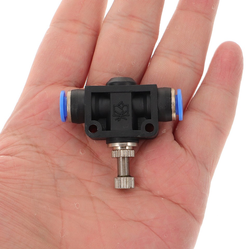 Pack Pf 5 Tube Quick 6mm Inline Flow Pneumatic Connector Connection eBay