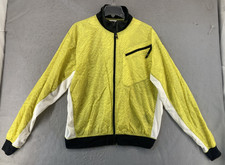 90s Adidas Equipment Raglan Track Jacket Large Yellow Full Zip