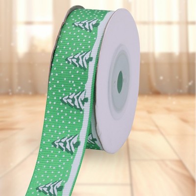 Weihnachten Luxus Bänder - festliche bedruckte Designs - Geschenke Verpackung Kränze Deko