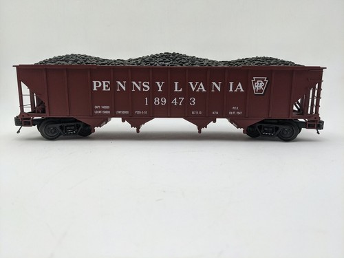 Coche tolva de 4 bahías MTH 20-97916 O Pennsylvania #189473 EX | Condition: Used