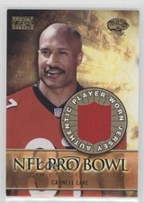 2000 Bowman Reserve NFL Pro Bowl Jerseys Carnell Lake #PB-CL 04at