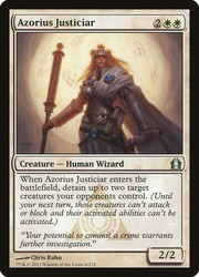 Azorius Justiciar - Return to Ravnica #6 Uncommon MTG