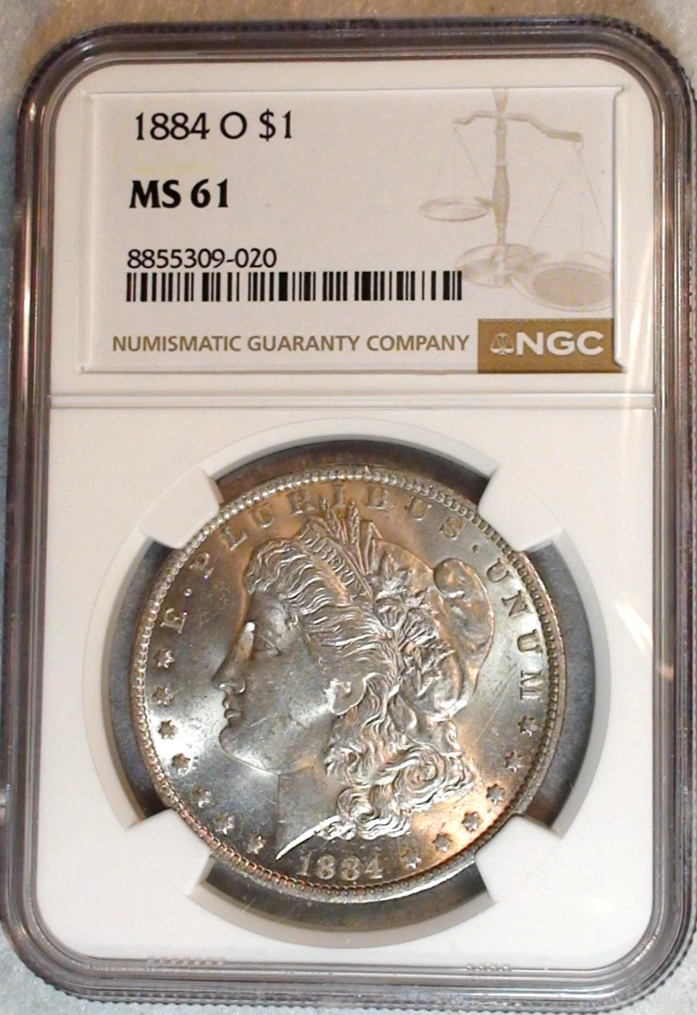 MS 61 Graded 1884 Year Morgan US Dollars (1878-1921) for sale | eBay
