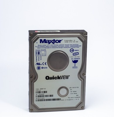 Maxtor 120GB - DiamondMax 16 IDE ATA133 3,5'' HDD   getestet   funktioniert