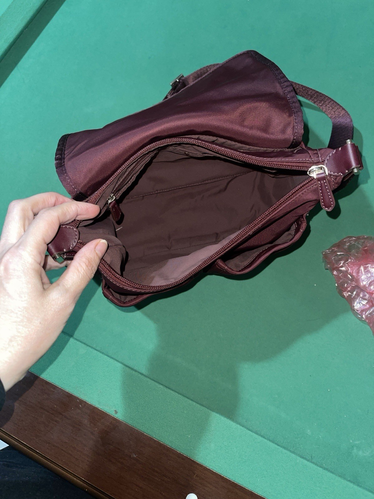 NWOT Kate Spade New York Sam The Little Better Nylon Medium Messenger Bag  thumbnail 7