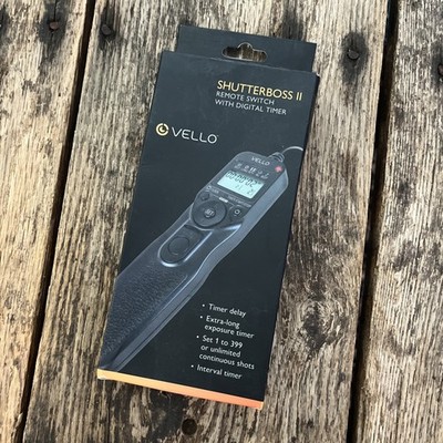 VELLO Shutterboss Version II Remote Switch Digital Timer RC-N2II for Nikon