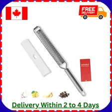 VOVOLY Lemon Zester, Cheese Grater, Parmesan Cheese, Ginger, Garlic, Nutmeg,