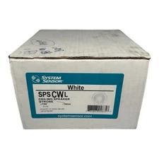System Sensor SPS CWL Ceiling Speaker Strobe White 0072 L01-0152-001