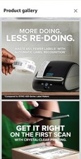 Image of DYMO LabelWriter 5XL Label Printer | Automatic Label Recognition | Prints Extra