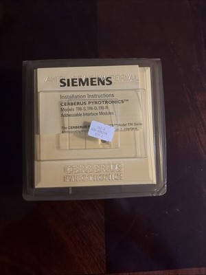 Siemens 500-896224 TRI-R Single Input Module with Relay