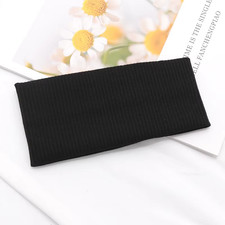 Women Solid Hairband Wide Hair Bands Elastic Headband Makeup Hair Hoop Yoga Vint