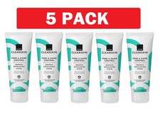 5x Avon Clearskin Scrub Pore  Shine Control Smooth Exfoliating, 75ml/2.5Oz