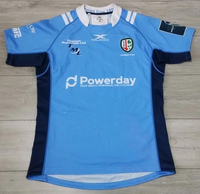 London Irish Rugby Away Shirt 2017/2018 XBlades 2XL Pro Player Match Trikot Top