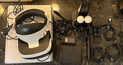 Sony PlayStation VR PS4 Virtual Reality Headset with Demo Disc:Job Simulator