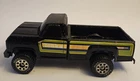 Vintage Tonka Pickup Truck 4x4 Wheel Black Vehicle Pressed Steel USA Made