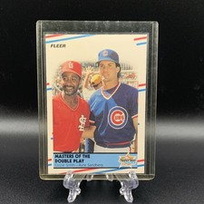 Fleer 1988 SuperStar Special #628 Ozzie Smith Ryne Sandberg Cardinals Cubs MLB