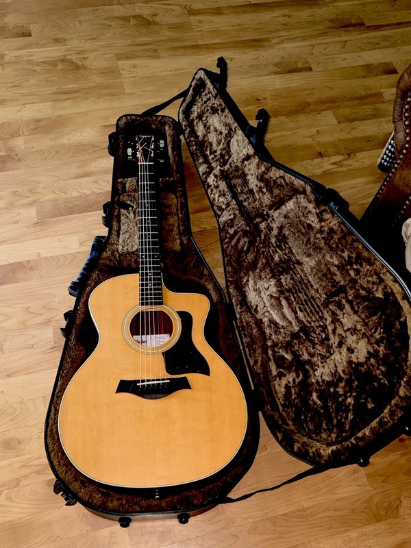 Taylor 214ce-K Grand Auditorium Acoustic/Electric Guitar Natural