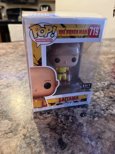 Funko Pop! Animation: One Punch Man Saitama #719 Bait Exclusive w Protector