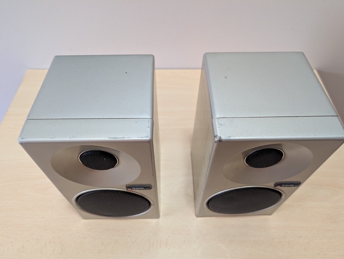 Technics SB-F1 SBF1 2-way Speaker Pair Bookshelf 6Ω Japan-made