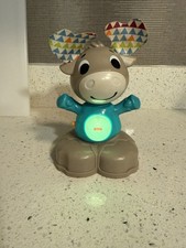 Fisher-Price Linkimals Musical Moose Interactive Lights Sounds Toy 2018 Works