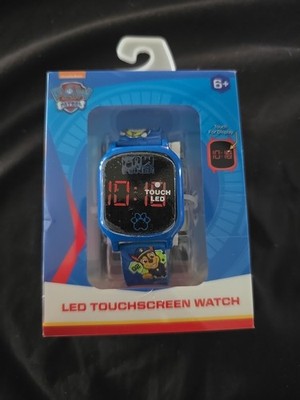 Nickelodeon Paw Patrol LED Light Up Touchscreen Kids Watch PAW POWER · Chase · 