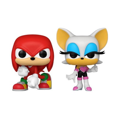 Sonic - Knuckles & Rouge Pop!, 2 Pack - 3.9 Inch