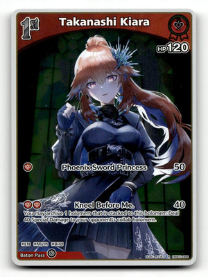 hololive OFFICIAL CARD GAME Takanashi Kiara (R) - Blooming Radiance
