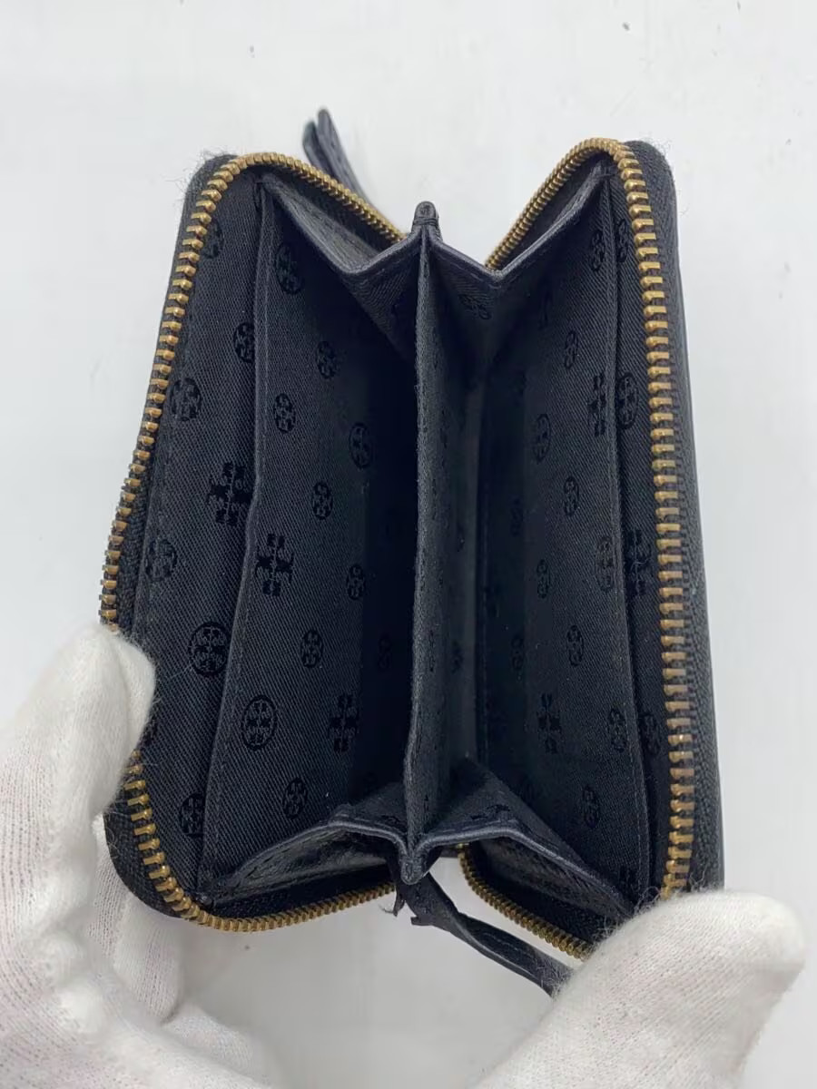 TORY BURCH Coin Case Leather Black Women's thumbnail 4