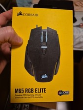 Corsair M65 RGB Elite Tunable FPS Gaming Mouse - Black