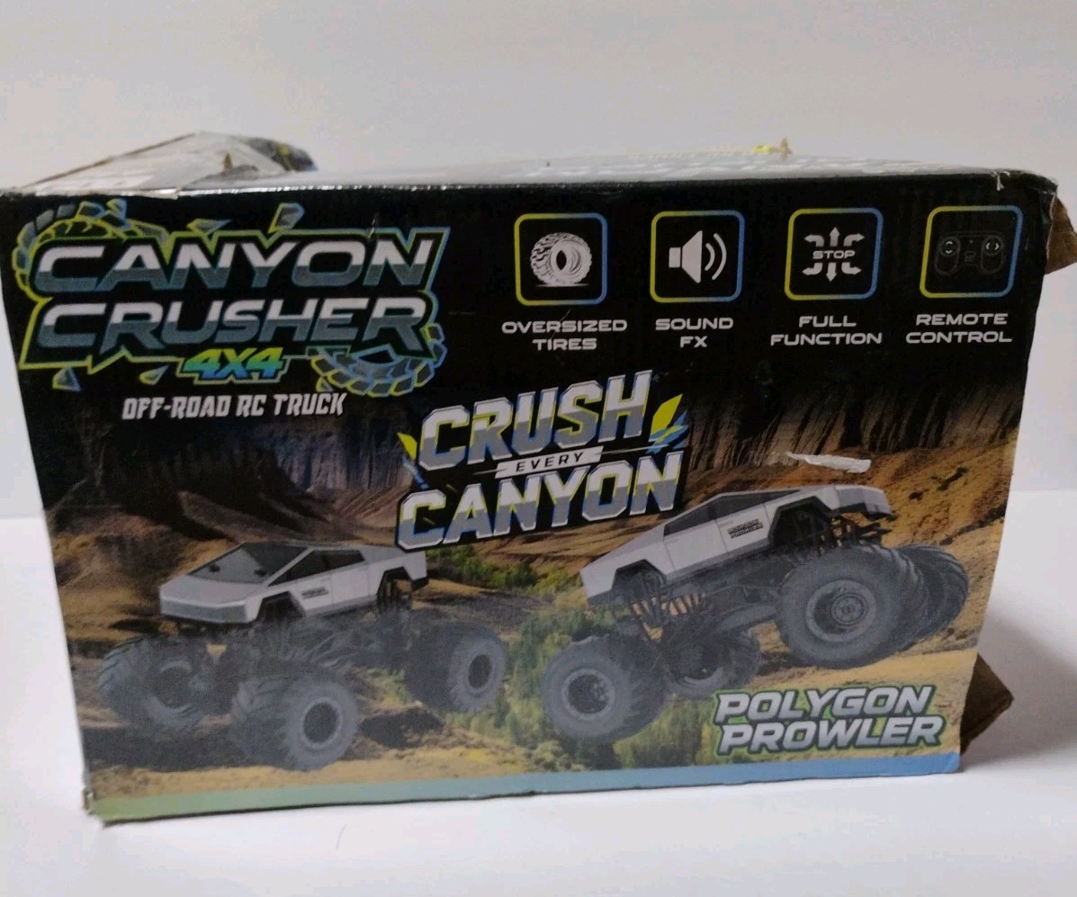 Braha Industries Canyon Crusher 4x4 Polygon Prowler Off Road RC Open Box
