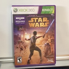 Star Wars Kinect Xbox 360 Game LucasArts Microsoft Studios 2012 Purple Case