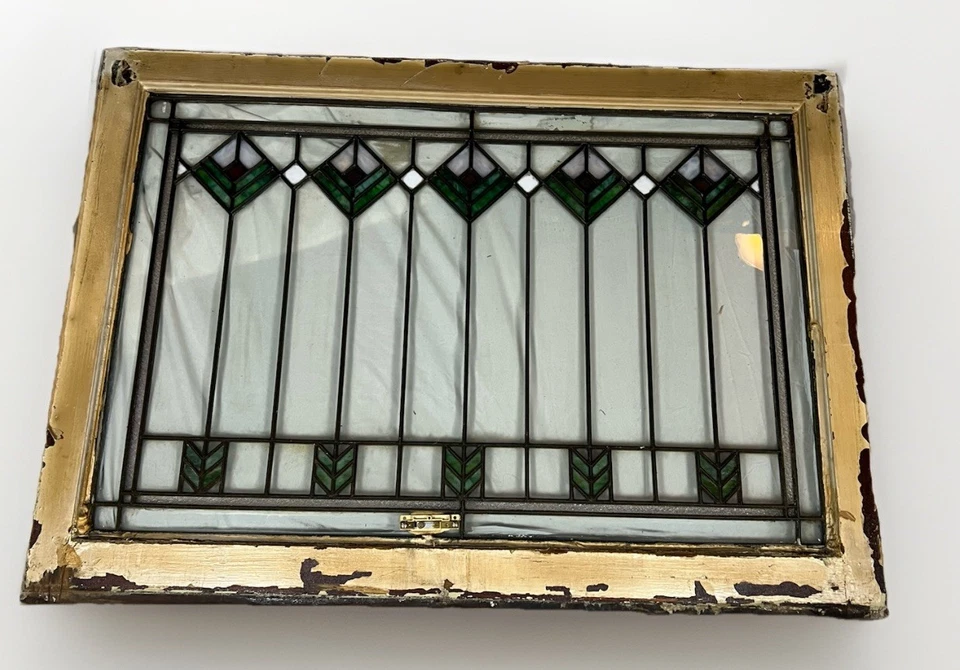 Beautiful Stained Glass Window from Chicago 1900 - Image 3 of 4