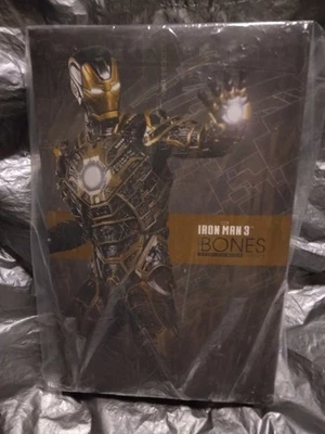 Hot Toys MMS251 Scale 1/6 Action Figure Iron Man 3 - Mark 41 Bones - Photo 1/2
