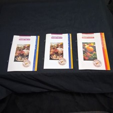Vintage 1994 Lot of 3 Weight WatchersFood Plan Guide Books